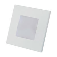 Spot Cu Led  8.6/8.6/3.5 cm   - alb, Basics, plastic (8.6/8.6/3.5cm)
