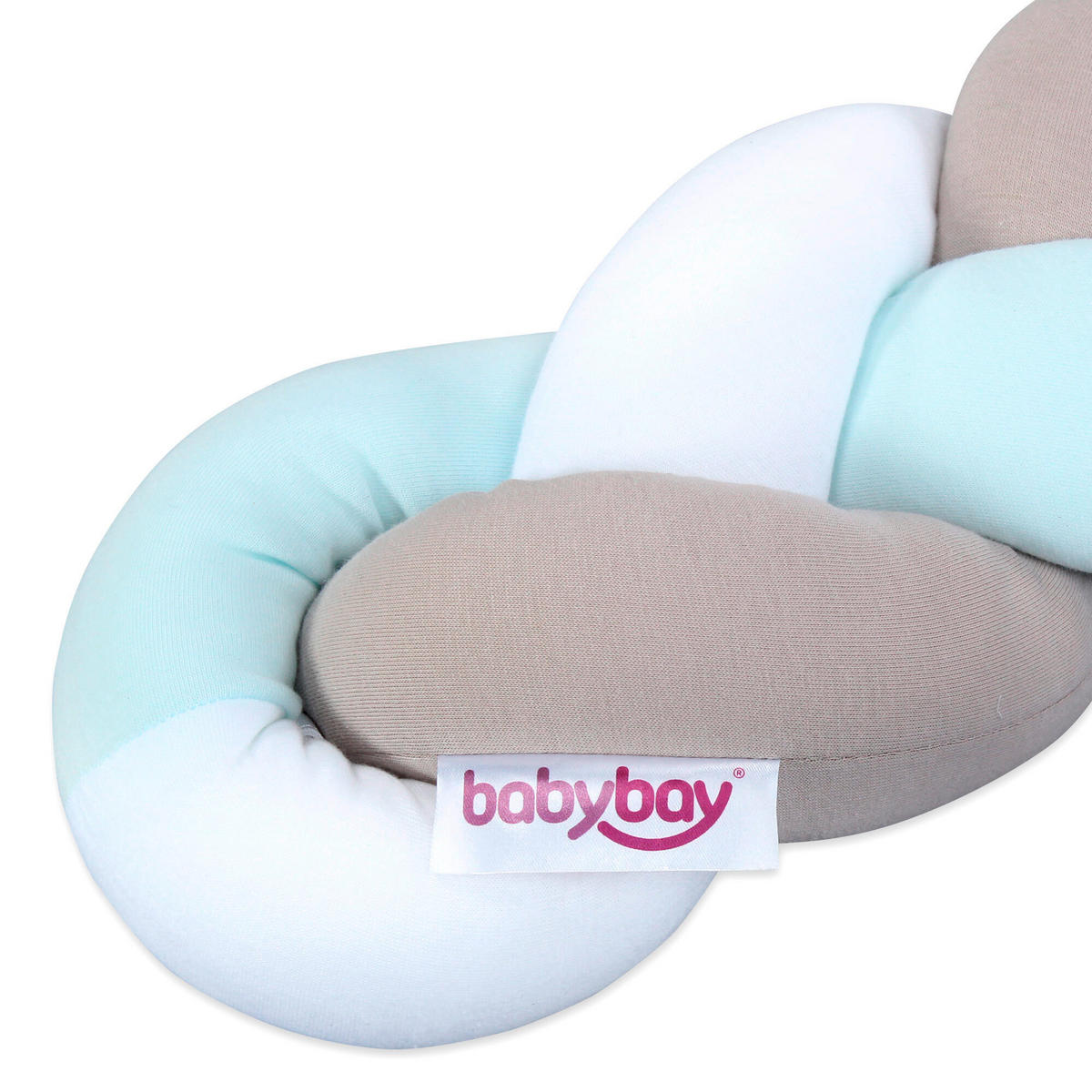 NESTCHENSCHLANGE  200/13/13 cm   - Beige/Weiß, Basics, Textil (200/13/13cm) - Babybay