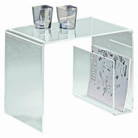 BEISTELLTISCH 48/32/38 cm Klar  - Klar, Design, Kunststoff (48/32/38cm)