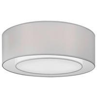 DECKENLEUCHTE 52/17,5 cm   - Chromfarben, Basics, Textil/Metall (52/17,5cm) - MAYTONI
