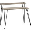 SCHREIBTISCH 112/89/60 cm  in Grau  - Schwarz/Grau, Design, Papier/Metall (112/89/60cm) - MID.YOU