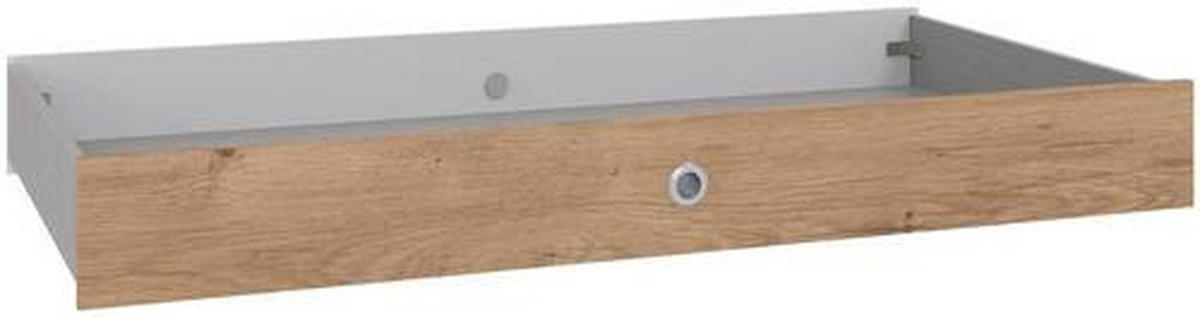 BETTSCHUBKASTEN  in Eichefarben  - Eichefarben, Modern, Holzwerkstoff (71/17/137cm) - MID.YOU