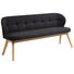 SITZBANK 188/84/60 cm in Anthrazit, Eichefarben - Eichefarben/Anthrazit, Natur, Leder/Holz (188/84/60cm) - Valnatura SITZBANK 188/84/60 cm in Anthrazit, Eichefarben - Eichefarben/Anthrazit, Natur, Leder/Holz (188/84/60cm) - Valnatura