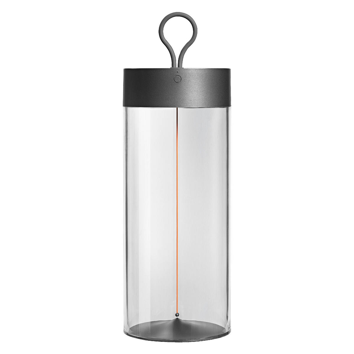 AKKU-TISCHLEUCHTE Decor Filament 13/32 cm   - Transparent/Dunkelgrau, Basics, Kunststoff (13/32cm) - Ledvance