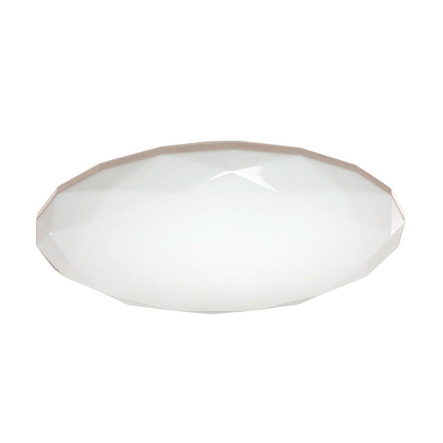 PLAFONIERĂ CU LED - alb, Basics, plastic/metal (41/7,5cm)