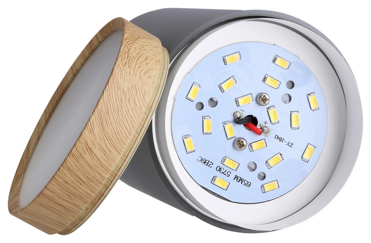 LED-DECKENLEUCHTE 8.8/8.8/15 cm   - Design, Metall (8.8/8.8/15cm)