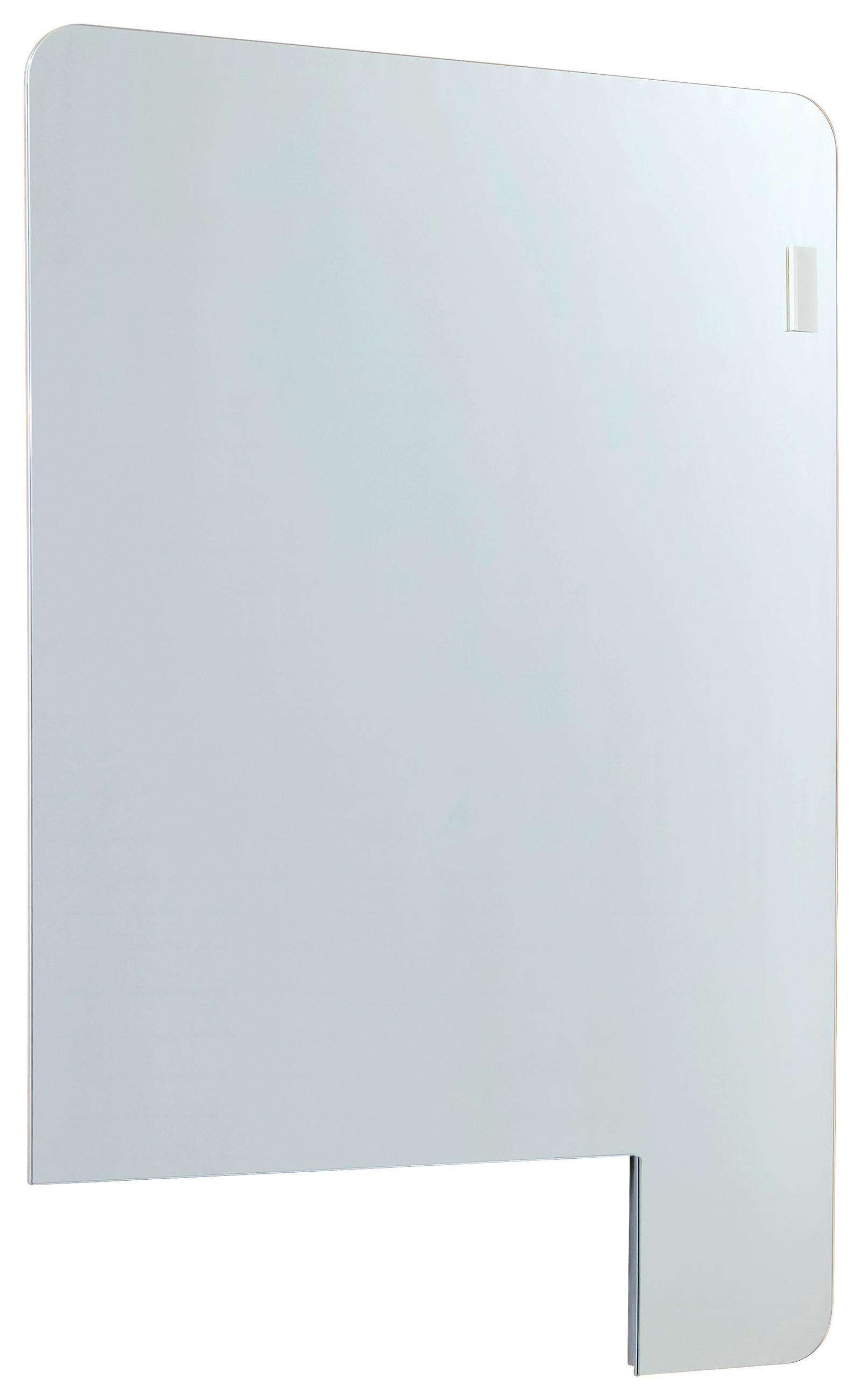 BADEZIMMERSPIEGEL 95/136/3 cm  - Silberfarben, KONVENTIONELL, Glas (95/136/3cm) - Dieter Knoll