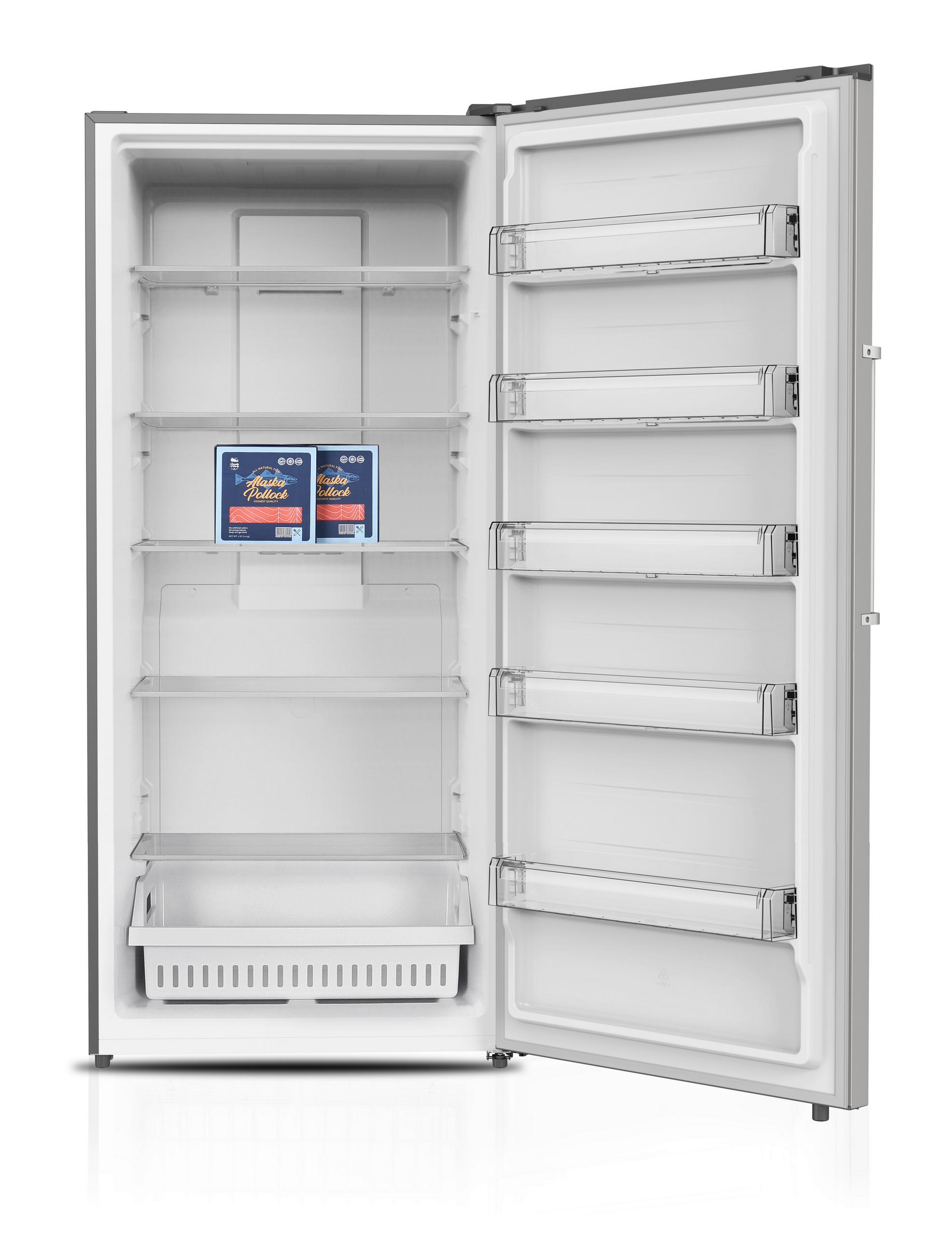 GEFRIERSCHRANK GN 6000  - Dunkelgrau, Basics, Metall (84/189,5/75cm) - Nabo