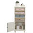 KOMMODE massiv Multicolor - Messingfarben/Multicolor, LIFESTYLE, Holz/Holzwerkstoff (53/121/36,5cm) - Landscape