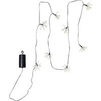 LICHTERKETTE  - Schwarz, Basics, Kunststoff (210/7,5/7,5cm) - Eglo