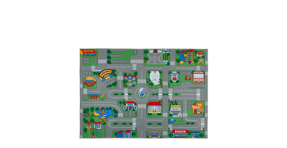 SPIELTEPPICH 100/150 cm City - Multicolor, Trend, Textil (100/150cm) - Boxxx