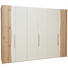 DREHTÜRENSCHRANK in massiv Esche Weiß, Eschefarben - Eschefarben/Silberfarben, Design, Holz/Holzwerkstoff (298,6/222,3/62,5cm) - Ambiente DREHTÜRENSCHRANK in massiv Esche Weiß, Eschefarben - Eschefarben/Silberfarben, Design, Holz/Holzwerkstoff (298,6/222,3/62,5cm) - Ambiente