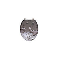 WC ÜLŐKE - grafitszürke/szürke, Basics, faalapú anyag (37,0/43,5cm) - Xora