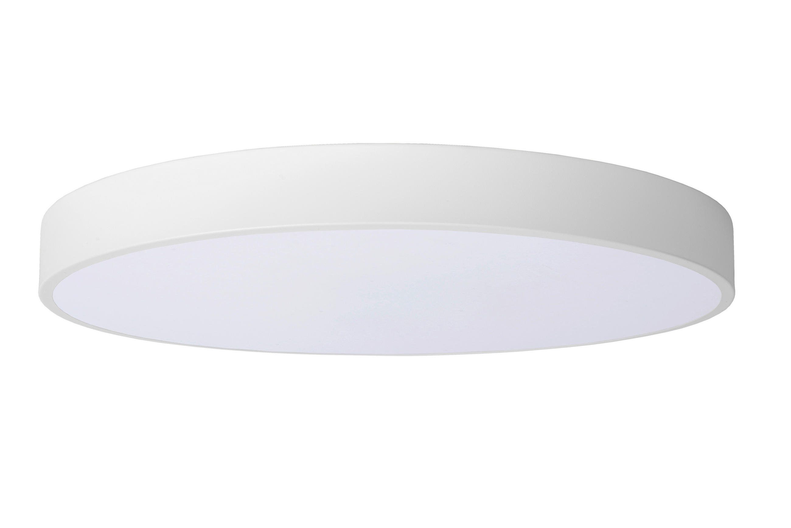 LED-DECKENLEUCHTE UNAR 49.5/49.5/5 cm   - Weiß, KONVENTIONELL, Kunststoff/Metall (49.5/49.5/5cm) - Lucide