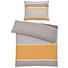 BETTWÄSCHE 140/220 cm - Orange/Grau, KONVENTIONELL, Textil (140/220cm) - Novel BETTWÄSCHE 140/220 cm - Orange/Grau, KONVENTIONELL, Textil (140/220cm) - Novel