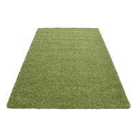 HOCHFLORTEPPICH 100/200 cm Life 1500 Grün  - Grün, KONVENTIONELL, Textil (100/200cm) - Novel