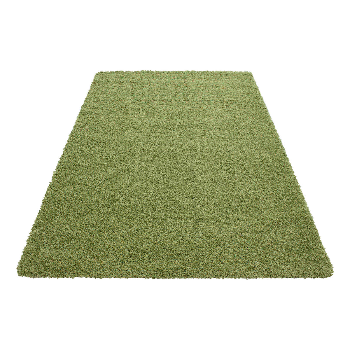 KOBEREC S VYSOKÝM VLASOM, 120/170 cm, zelená - zelená, Basics, textil (120/170cm) - Novel