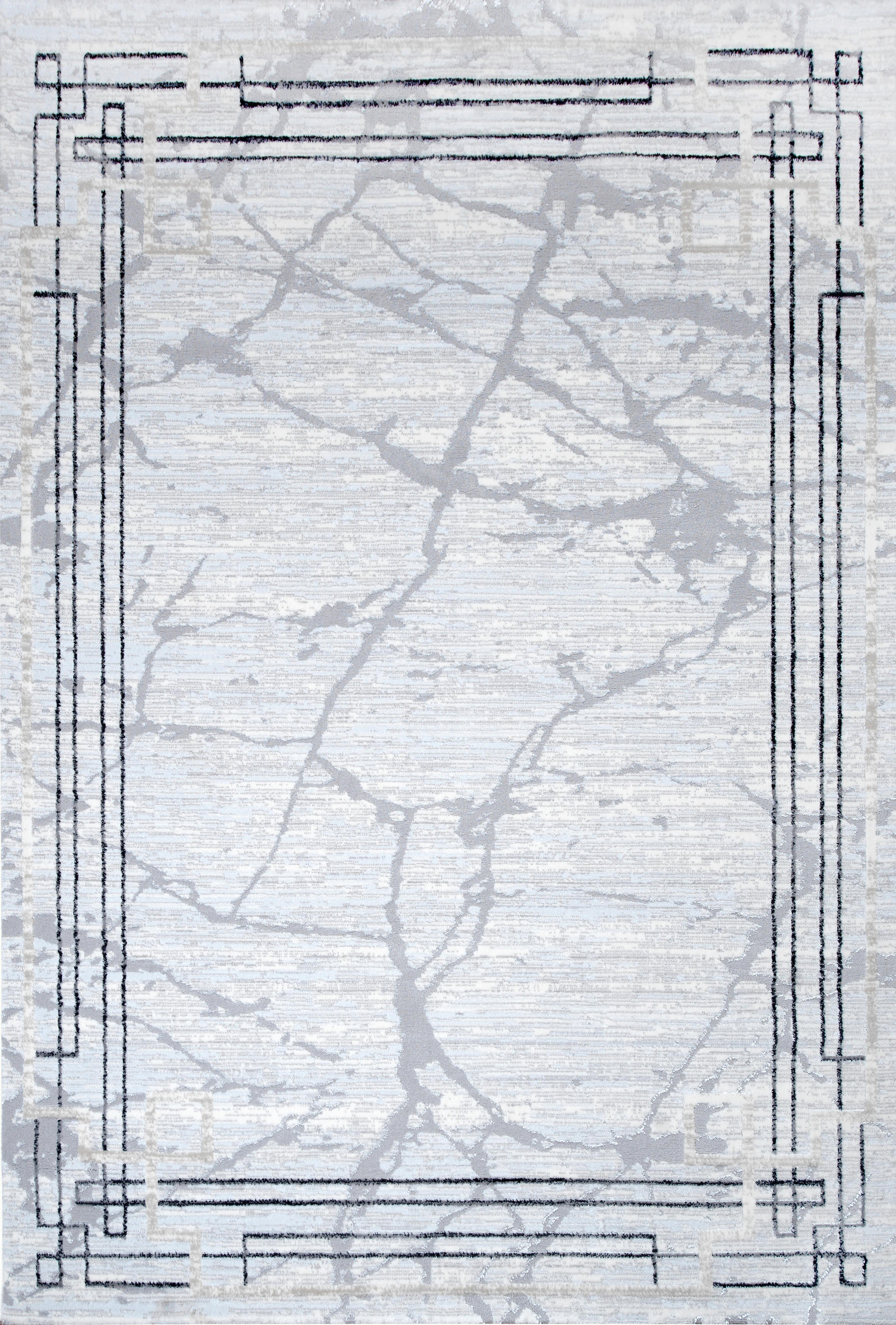 Novel Webteppich Harmony Hellgrau 200x280 cm