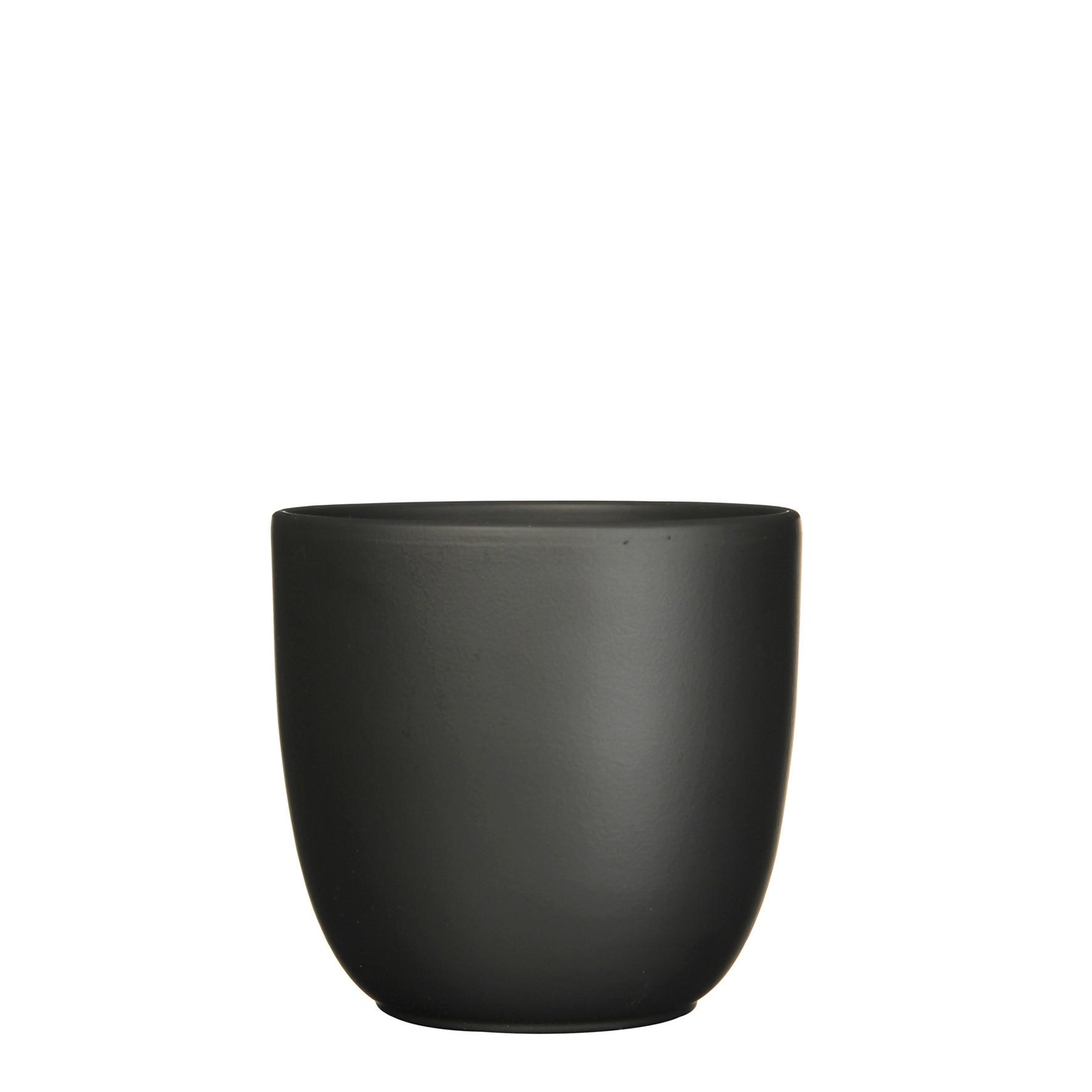 TEGLA ZA BILJKE  keramika  - crna, Basics, keramika (25/23cm)