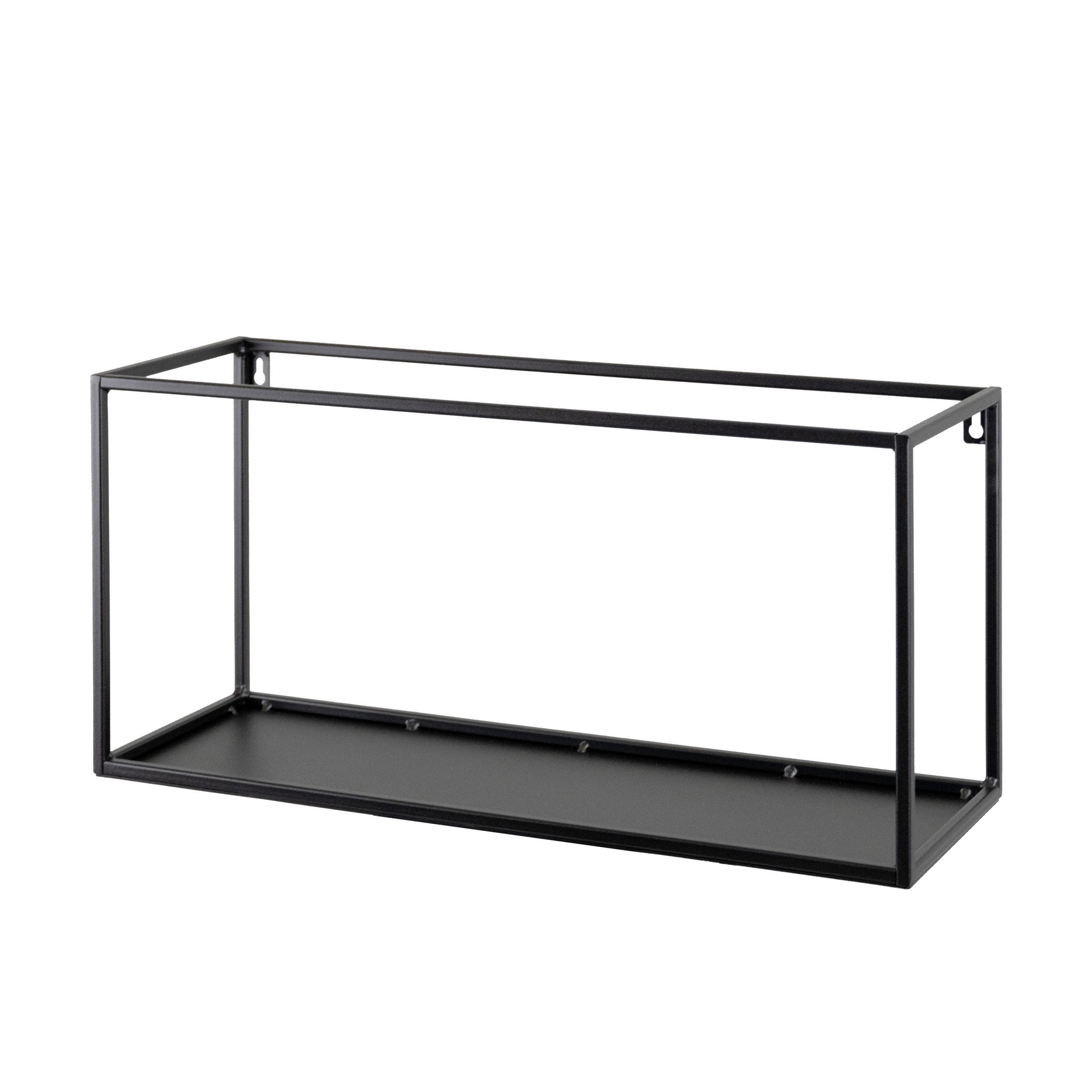 XXXLutz Wandregal Schwarz 19x62x25 cm