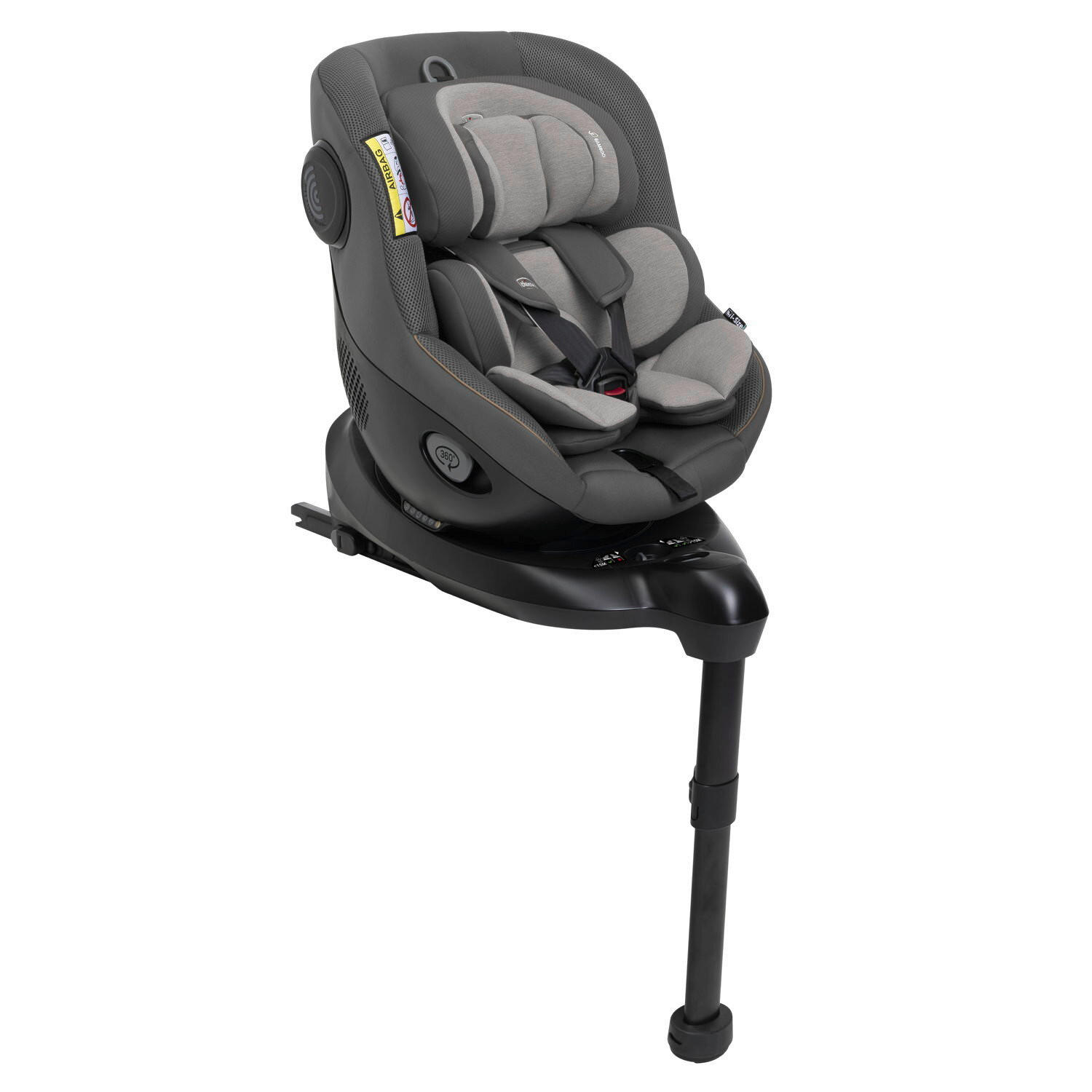 KINDERAUTOSITZ 105 I-Size  - Dunkelgrau/Hellgrau, Basics, Textil (47/114/60cm) - Chicco
