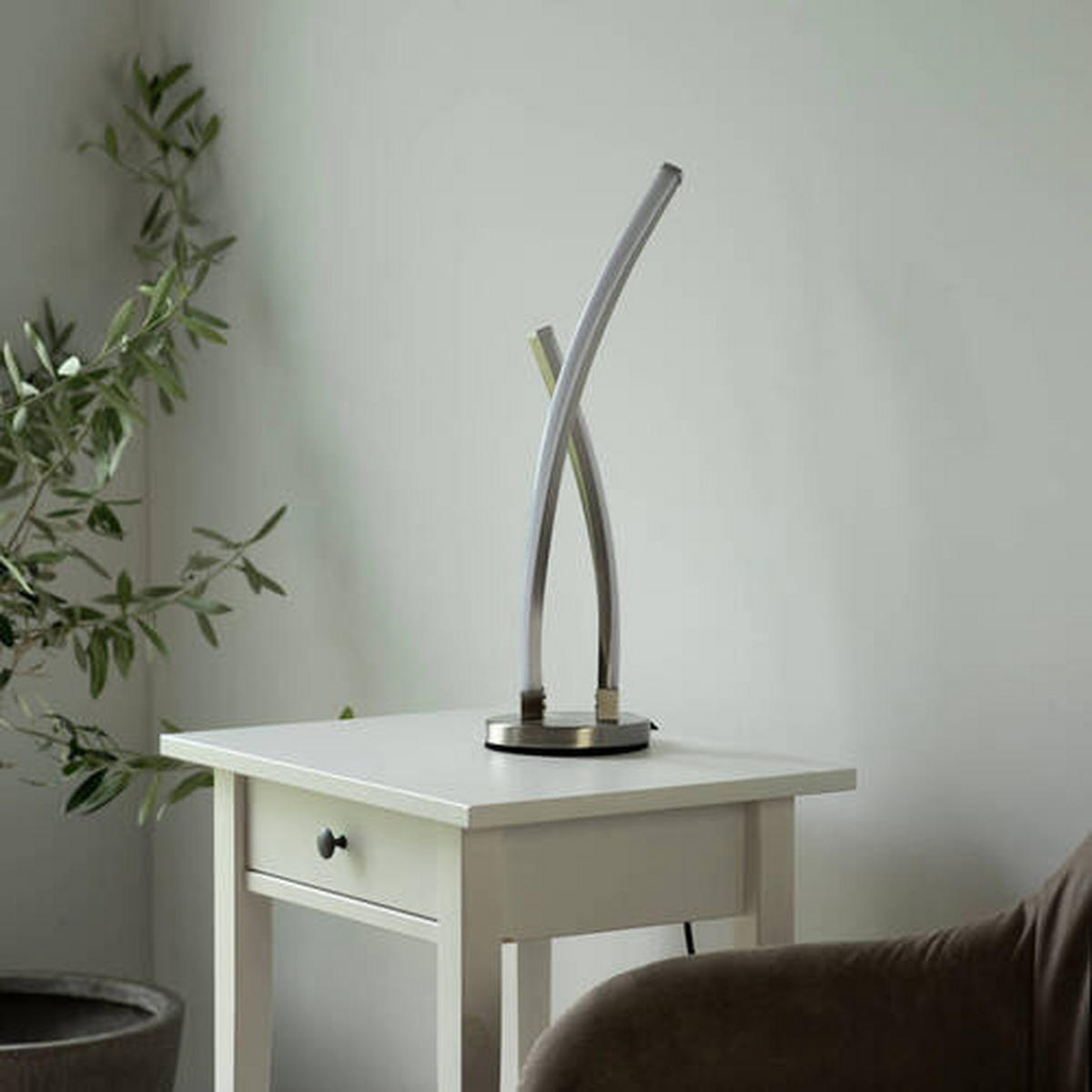 LED-TISCHLEUCHTE Lola Smart 13/48,5 cm   - Design, Kunststoff/Metall (13/48,5cm)