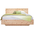 BETT 180/200 cm  in Zirbelkieferfarben   - Zirbelkieferfarben, Natur, Holz (180/200cm) - Valnatura