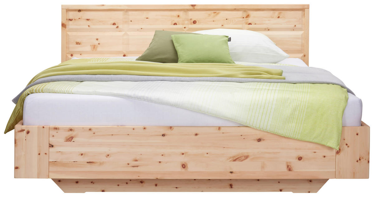 BETT 180/200 cm  Zirbelkieferfarben   - Zirbelkieferfarben, Natur, Holz (180/200cm) - Valnatura