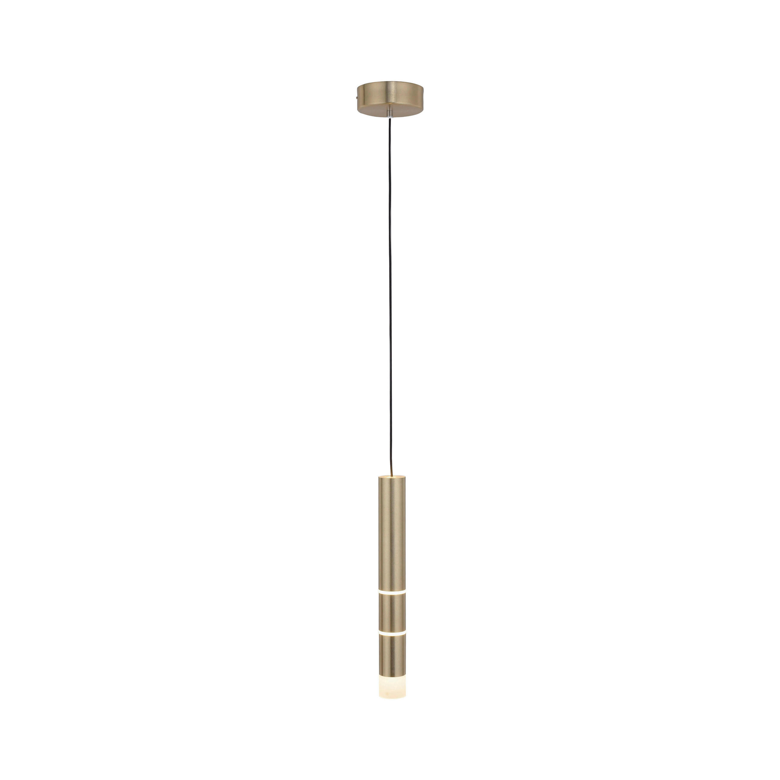 ZÁVESNÉ LED SVIETIDLO, 12/12/120 cm  - mosadzná, Design, kov/plast (12/12/120cm)