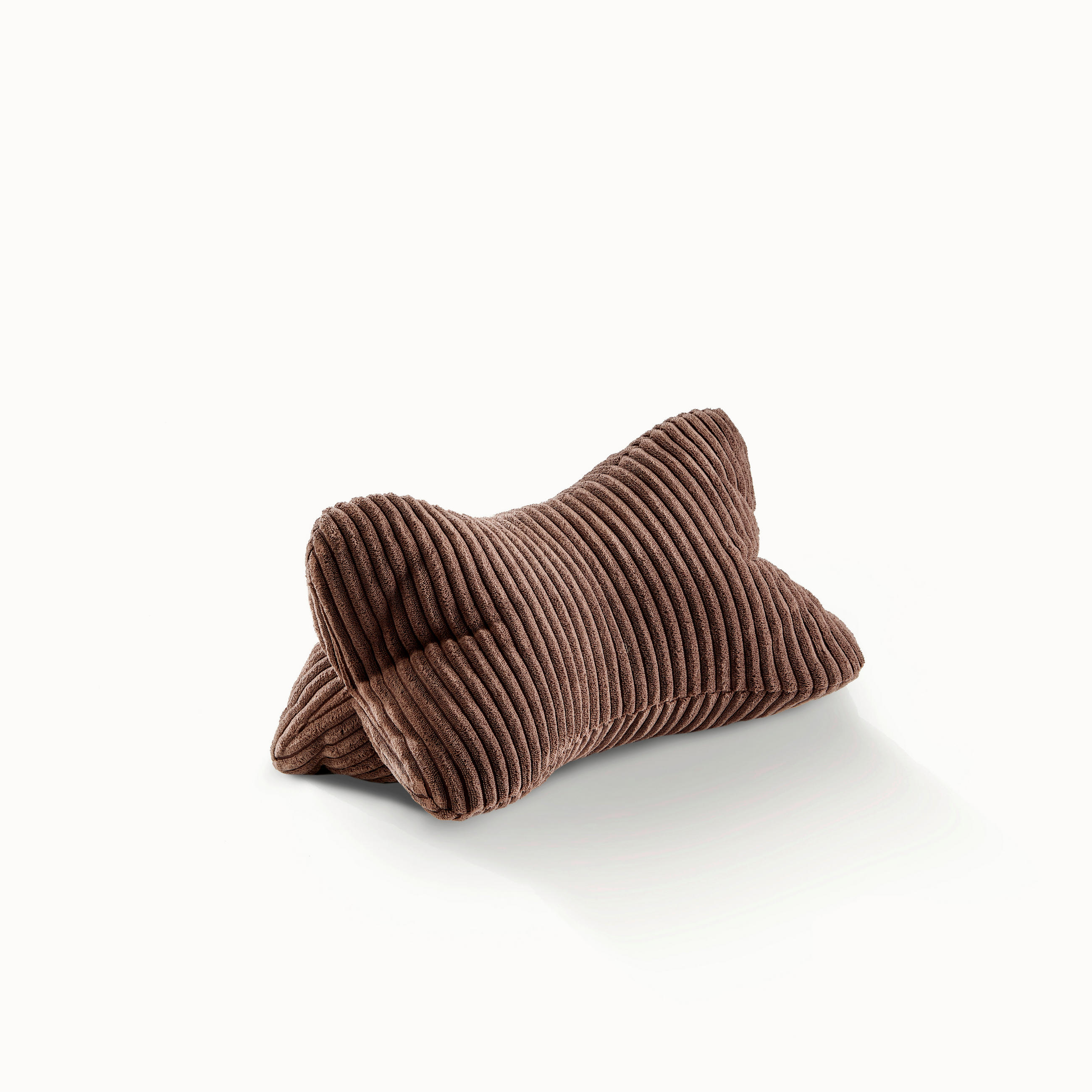 Fynch-Hatton Zierkissen Dunkelbraun 35x16 cm