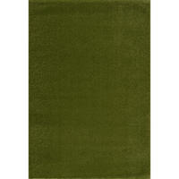 WEBTEPPICH 200/290 cm Uni Grün  - Grün, LIFESTYLE, Kunststoff/Textil (200/290cm) - Novel