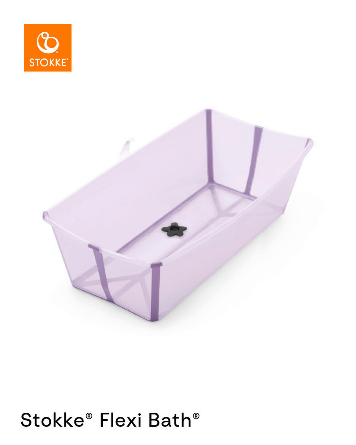 KADICA ZA BEBE  FLEXI BATH XL  - ljubičasta, Basics, plastika (24/40/80cm) - Stokke