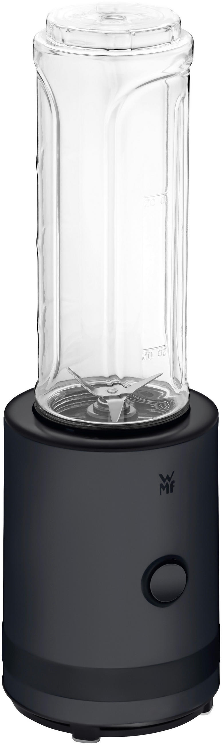 SMOOTHIE MAKER Deep Black  - Schwarz, Basics, Glas/Metall (26/13/29cm) - WMF