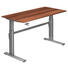 SCHREIBTISCH - Silberfarben/Zwetschgefarben, Design, Holzwerkstoff/Metall (160/72-119/80cm) SCHREIBTISCH - Silberfarben/Zwetschgefarben, Design, Holzwerkstoff/Metall (160/72-119/80cm)