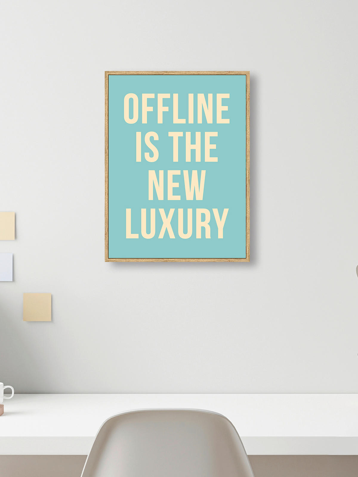 KUNSTDRUCK 30/40 cm  - Eichefarben/Multicolor, LIFESTYLE, Holzwerkstoff (30/40cm) - Monee