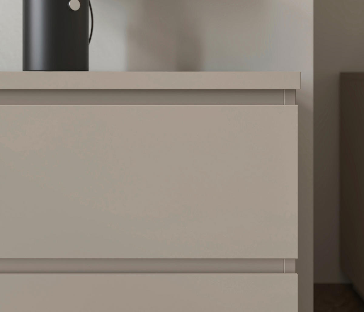 SIDEBOARD Bilbao  in 200/72/34,5 cm  - Taupe, Design, Holzwerkstoff (200/72/34,5cm) - MID.YOU