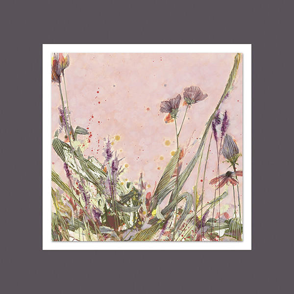 BILD Karola Mittelstaedt Blumen SOMMERLAUNEN IV  - Multicolor, Basics, Holzwerkstoff/Kunststoff (50/50cm) - Wiedemann