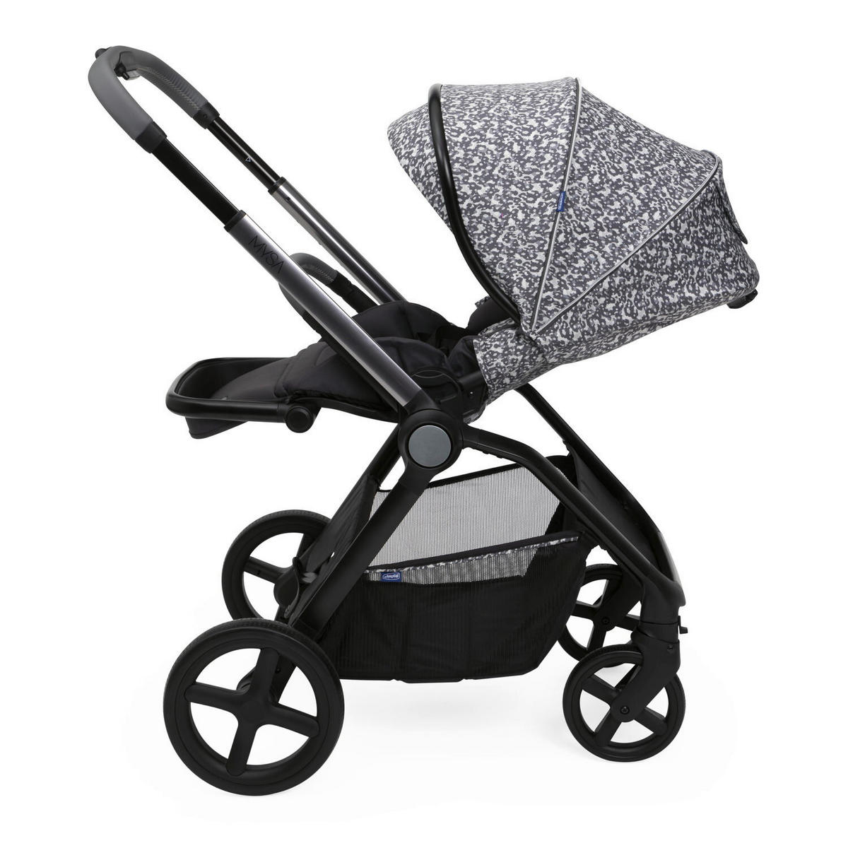 BUGGY MYSA  - Grau, Basics, Textil/Metall (56/89/92-108cm) - Chicco