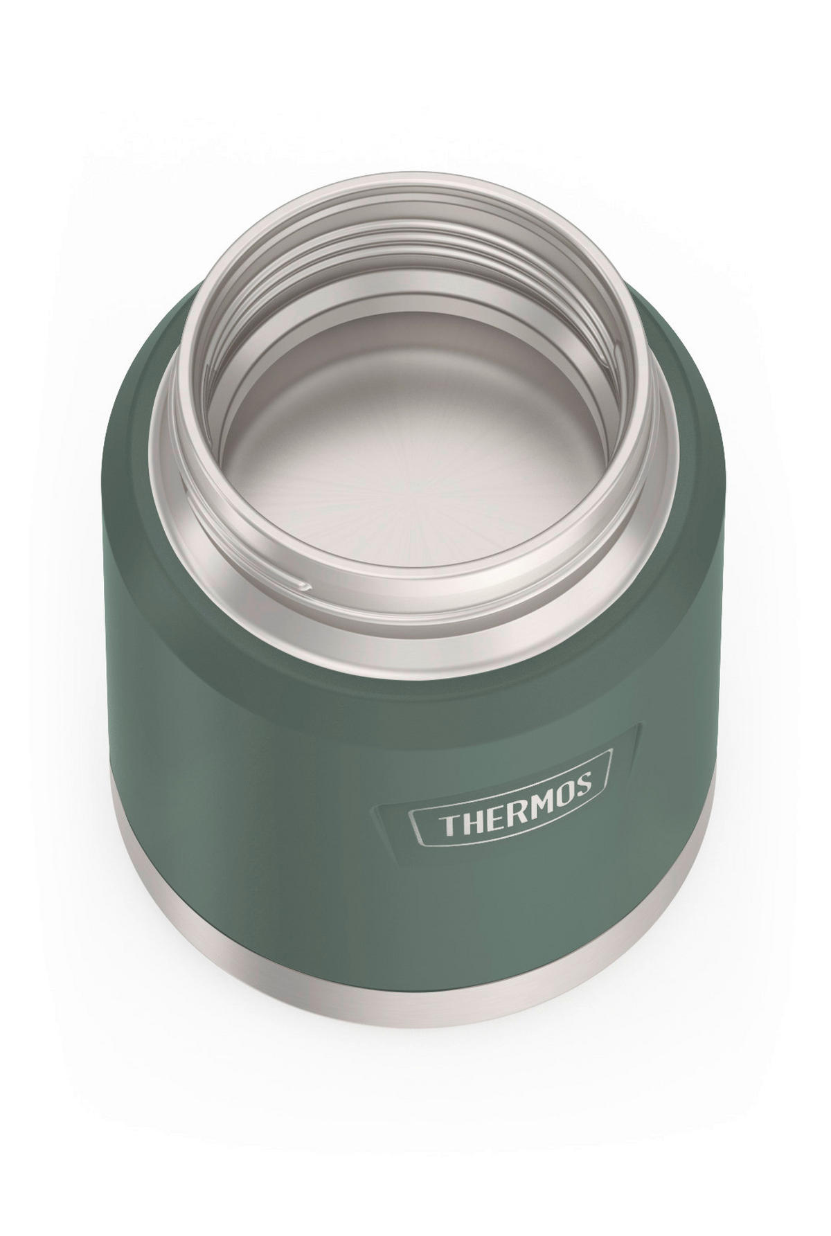 ISOLIERSPEISEGEFÄSS ICON 0,47 L  - Dunkelgrün, Basics, Metall (0,47l) - Thermos