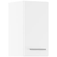 KÜCHENOBERSCHRANK 30/57,9/34,2 cm  in Weiß  - Edelstahlfarben/Weiß, Basics, Holzwerkstoff/Metall (30/57,9/34,2cm) - Impuls