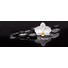 Blumen, Steine, Zen Glasbild "Beauty in Silence" - Multicolor, Basics, Glas (80/30cm) - EUROGRAPHICS