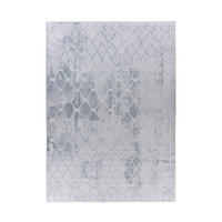 FLACHWEBETEPPICH 80/150 cm Prayer 600 Grau Grau  - Grau, KONVENTIONELL, Textil (80/150cm)