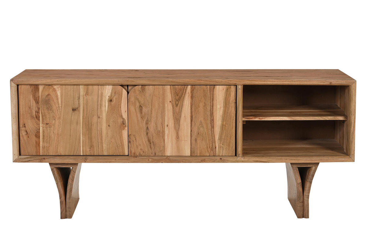 LOWBOARD  145/60/40 cm   - Naturfarben, Design, Holz (145/60/40cm) - MID.YOU