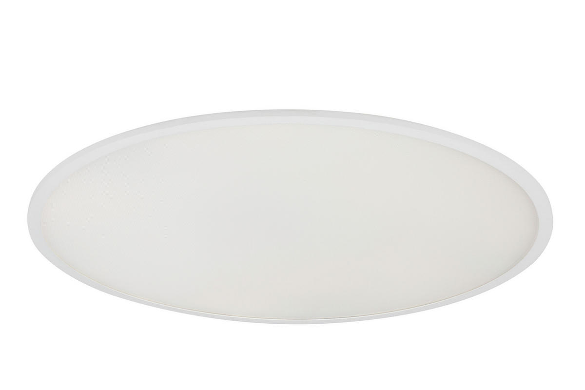 LED-DECKENLEUCHTE Meissa 80/5,2 cm  - Weiß, Basics, Kunststoff/Metall (80/5,2cm) - Novel