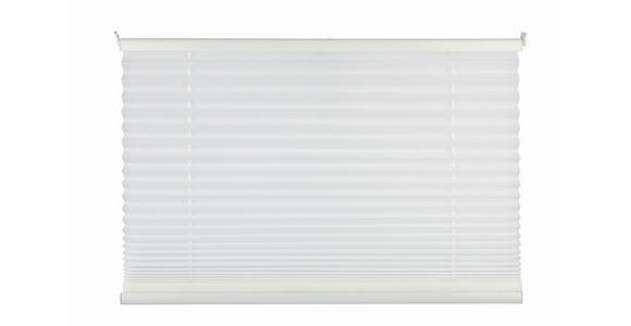 PLISSEE  - Weiß, Basics, Textil (80/120cm) - Homeware