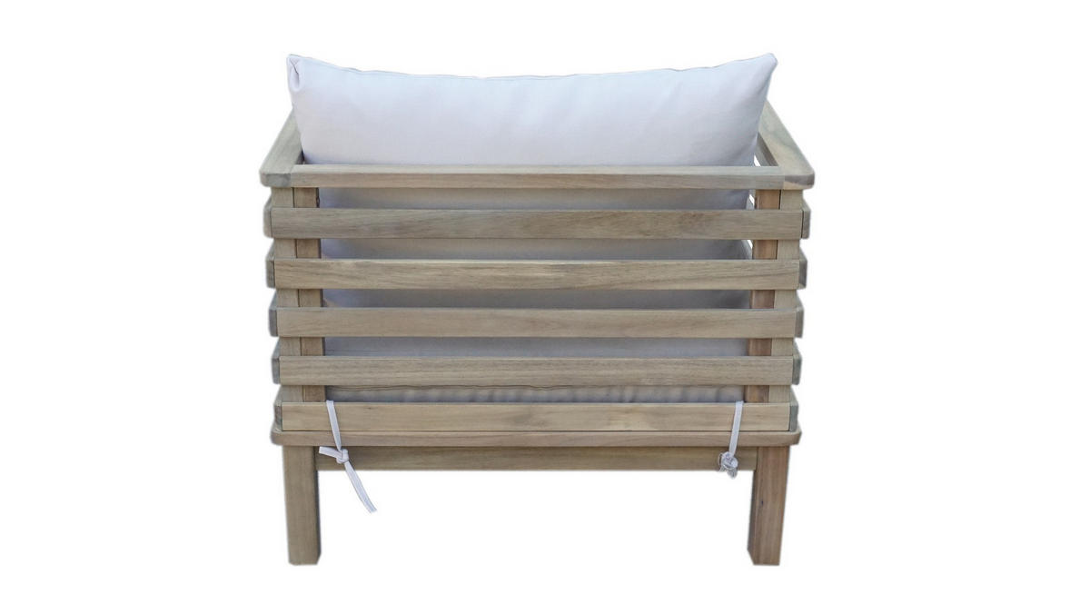 LOUNGE FOTELJA    - Natur, drvo (80/59/75cm) - Ambia Garden