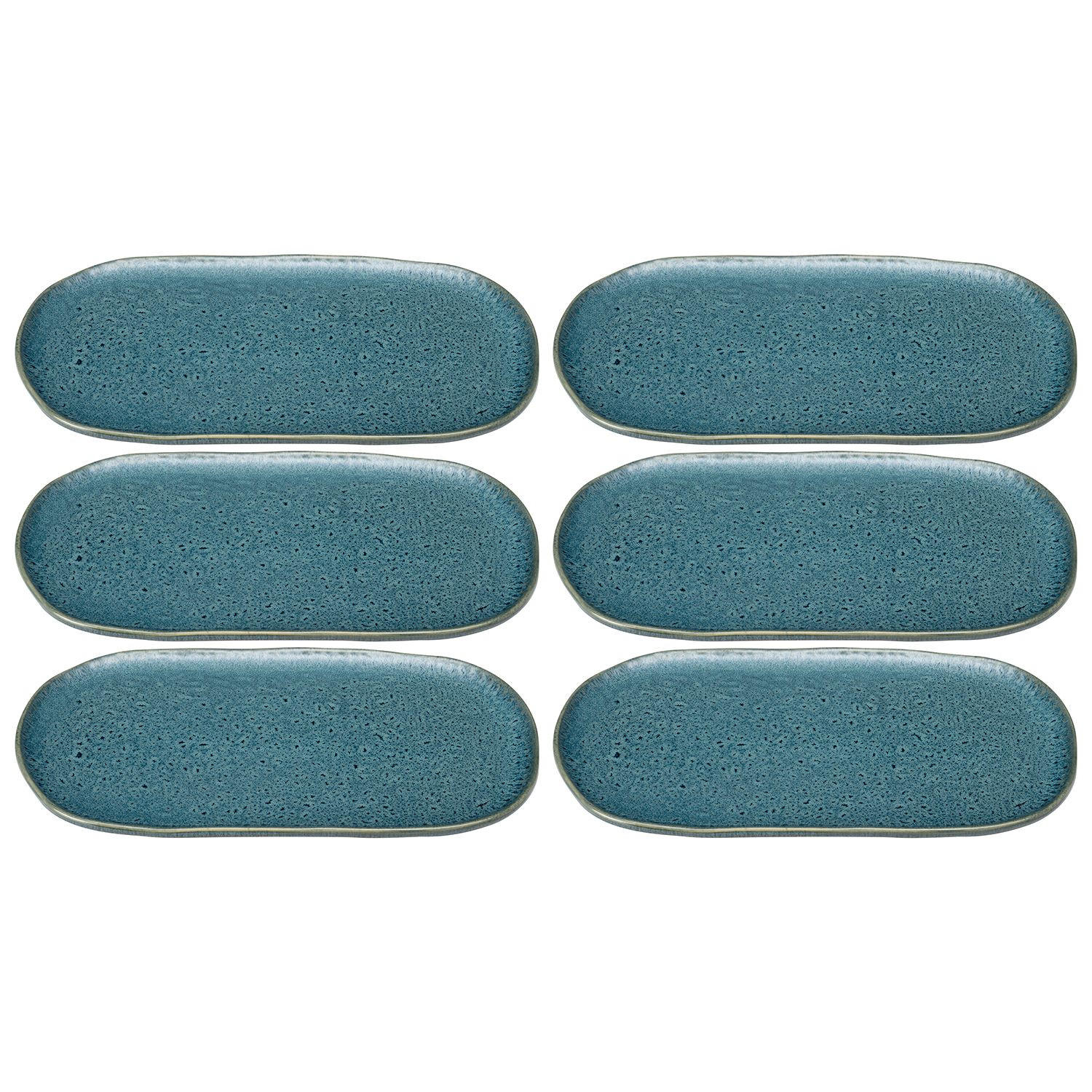 SERVIERPLATTE Matera     - Blau, LIFESTYLE, Keramik (32/2/18cm) - Leonardo