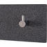 GARDEROBENLEISTE Chromfarben, Grau - Chromfarben/Grau, Design, Metall (57/8/5cm)