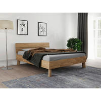 BETT 160/200 cm  in Naturfarben  - Naturfarben, MODERN, Holz (160/200cm) - MID.YOU