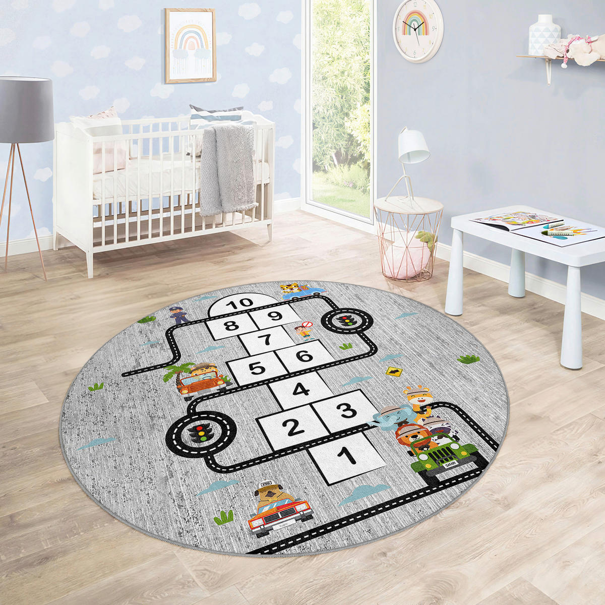 KINDERTEPPICH 120 cm  - Multicolor, Basics, Textil (120cm)